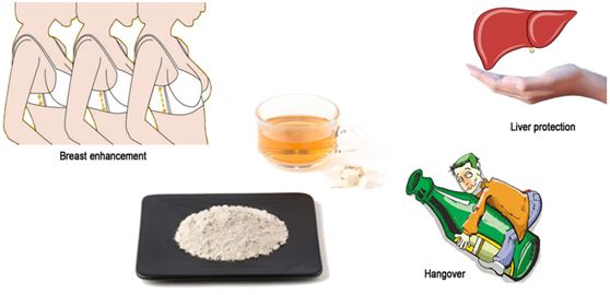 Puerarin health food use