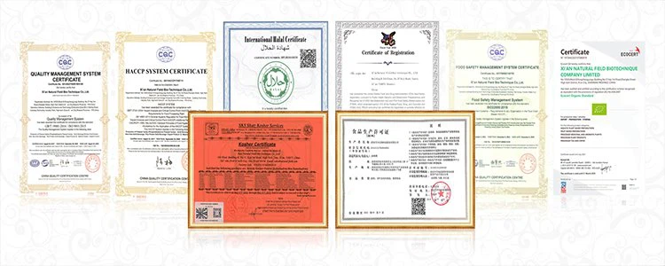 Certificates