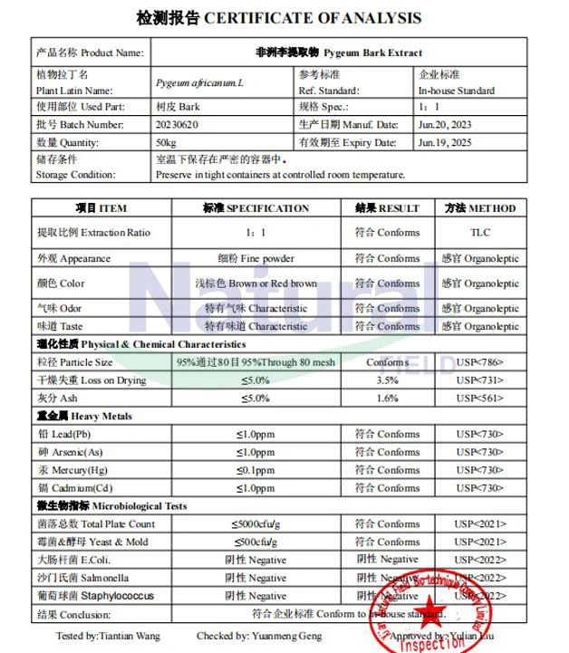 Pygeum Africanum Extract